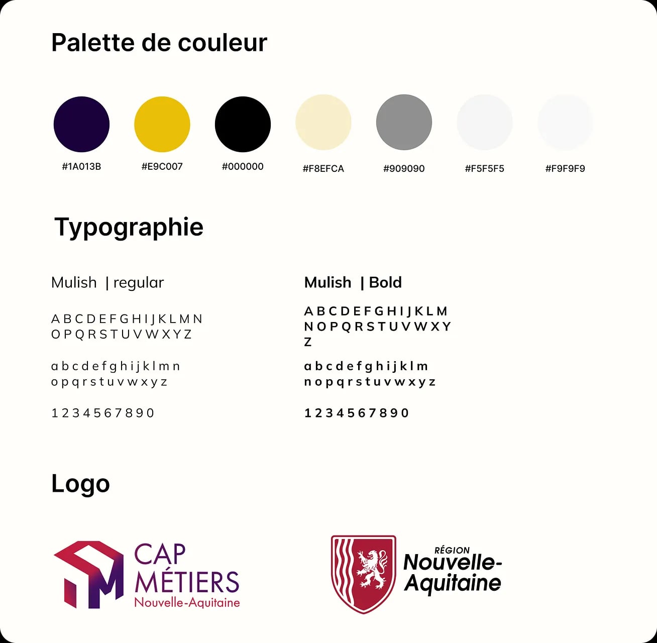 Charte graphique